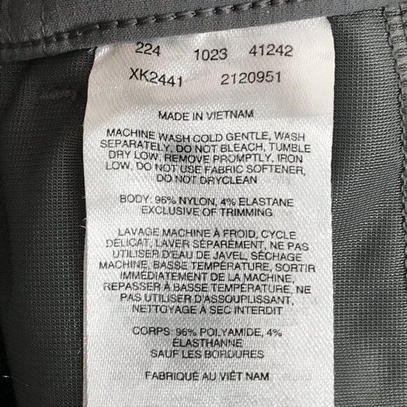 Columbia Omni-Shade Capri Women's XL Gray Stretch Active Outdoor Hiking Summer - Picture 8 of 8